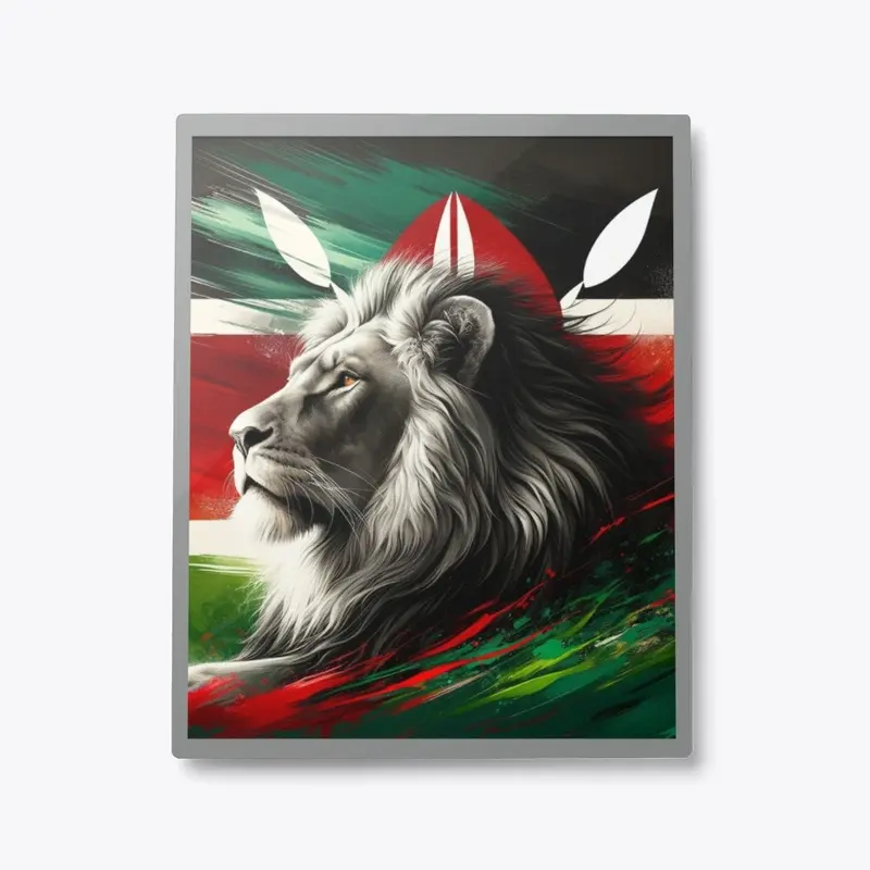 Metal Print - Kenyan wall Deco