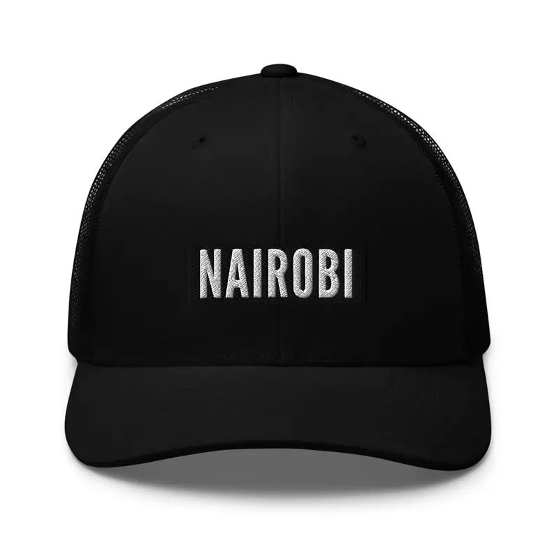 Nairobi Embroidered Trucker Hat